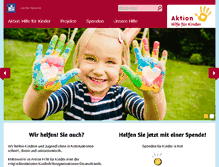 Tablet Screenshot of aktion-hfk.de